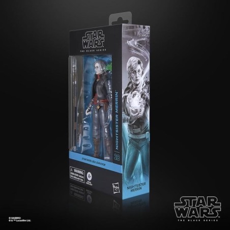 STAR WARS JEDI SURVIVOR - Nightsister Merrin - Fig. Black Series 15cm 