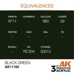 Black Green 17ml 2