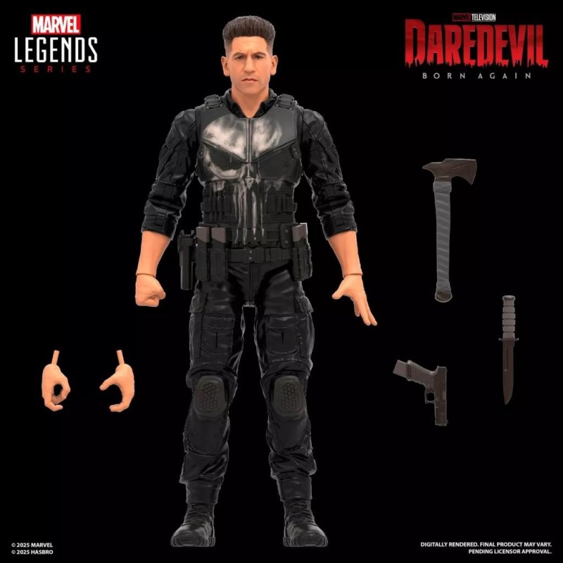DAREDEVIL BORN AGAIN - Punisher - Figurine Legends Series 15cm 