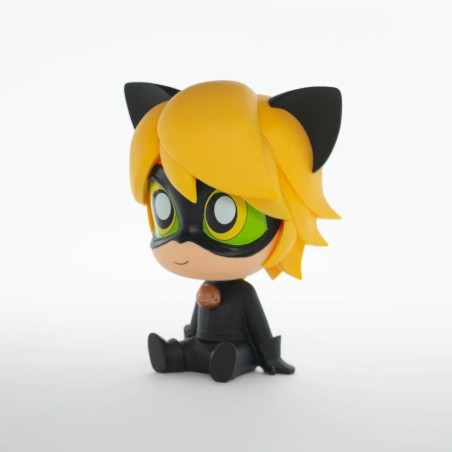MIRACULOUS LADY BUG - Chat Noir - Tirelire PVC 18cm 