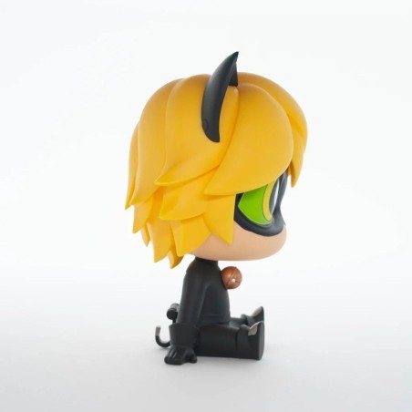 MIRACULOUS LADY BUG - Chat Noir - Tirelire PVC 18cm 