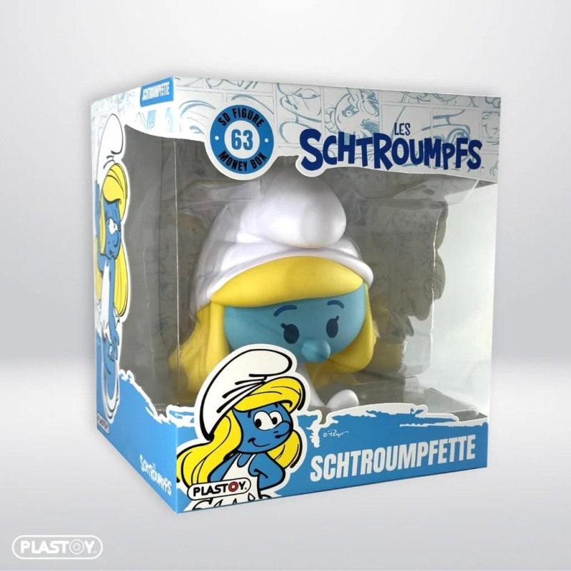 LES SCHTROUMPFS - Schtroumpfette - Tirelire PVC 16cm 