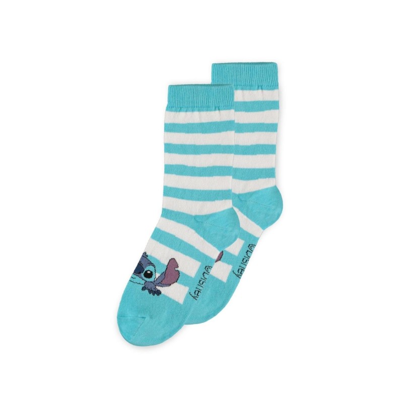 STITCH & ANGEL & SCRUMP - Pack de 3 paires de chaussettes (T39-42) 