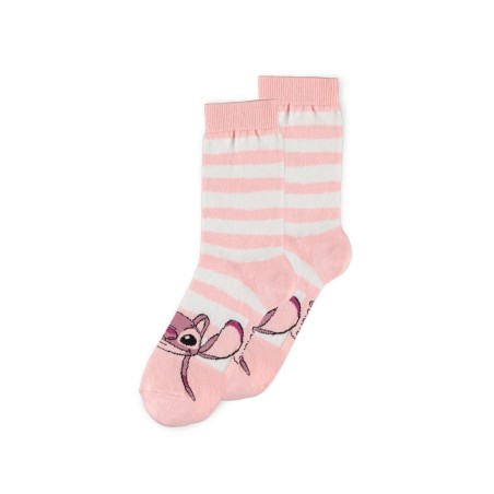 STITCH & ANGEL & SCRUMP - Pack de 3 paires de chaussettes (T35-38) 