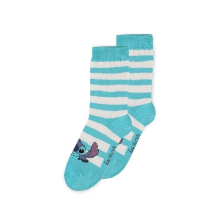 STITCH & ANGEL & SCRUMP - Pack de 3 paires de chaussettes (T35-38) 