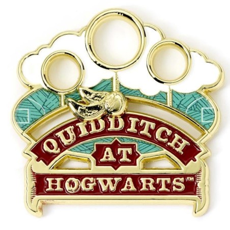 HARRY POTTER - Quidditch Game - Sliding Pin Badge 