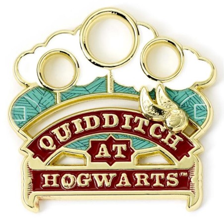 HARRY POTTER - Quidditch Game - Sliding Pin Badge 