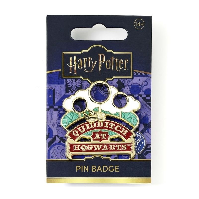 HARRY POTTER - Quidditch Game - Sliding Pin Badge 