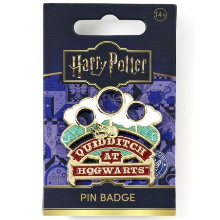 HARRY POTTER - Quidditch Game - Sliding Pin Badge 