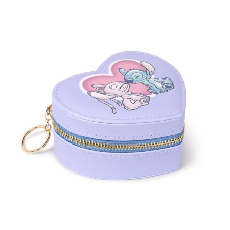 STITCH & ANGEL - Boîte à Bijoux Coeur avec Tirette 