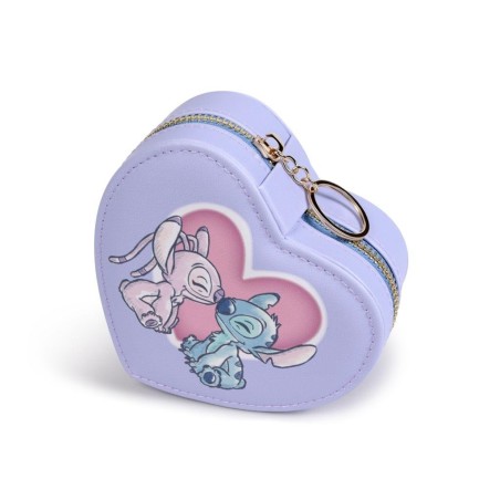 STITCH & ANGEL - Boîte à Bijoux Coeur avec Tirette 