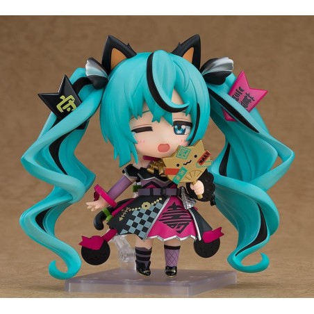 HATSUNE MIKU - Black Maneki Miku - Figurine Nendoroid 10cm 