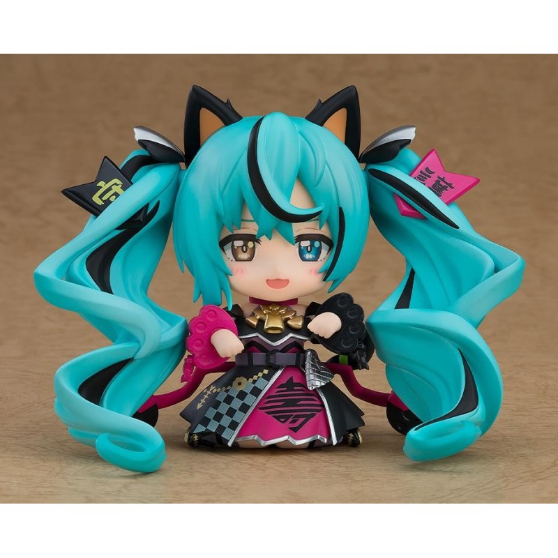 HATSUNE MIKU - Black Maneki Miku - Figurine Nendoroid 10cm 