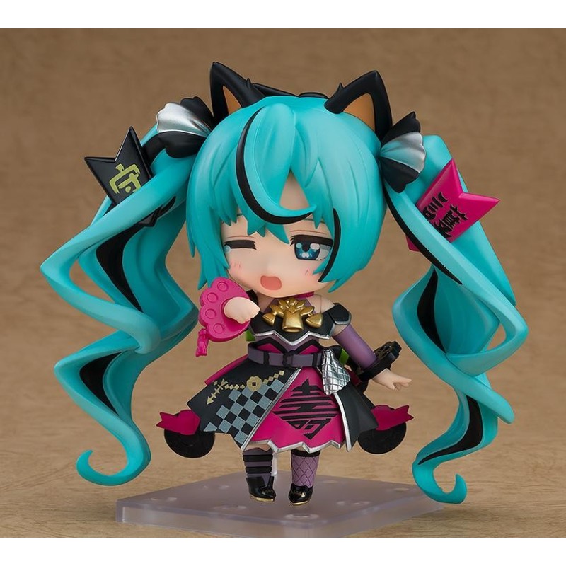 HATSUNE MIKU - Black Maneki Miku - Figurine Nendoroid 10cm 