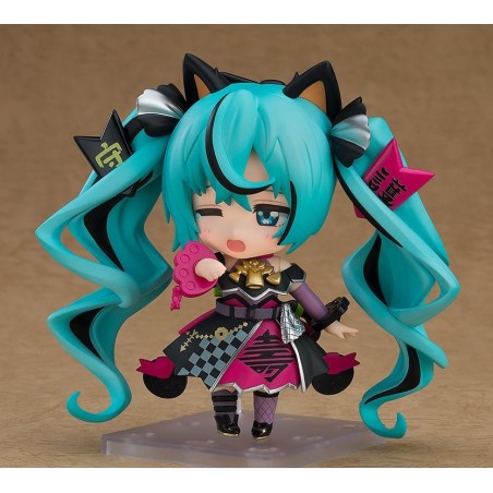 HATSUNE MIKU - Black Maneki Miku - Figurine Nendoroid 10cm 