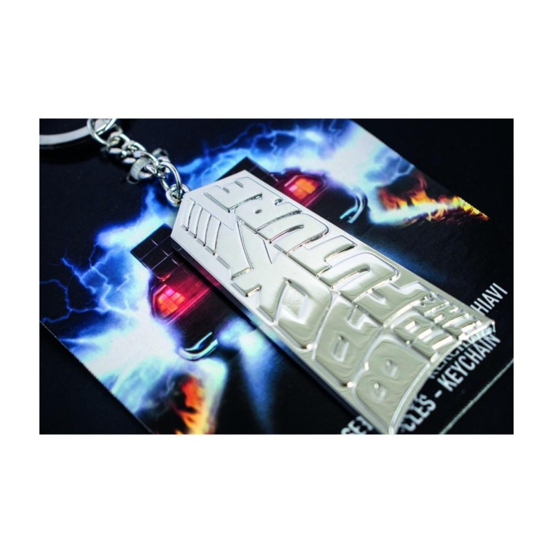 BACK TO THE FUTURE - Metal Keychain 7.5x0.5x17.5cm 
