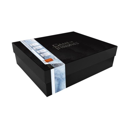 GAME OF THRONES - Set 4 verres à Whisky gravé 