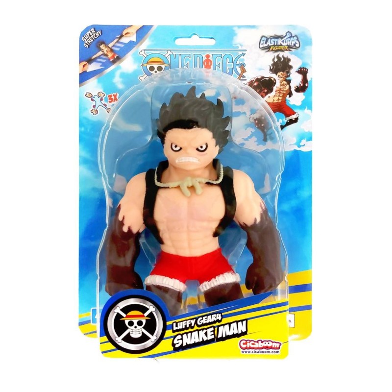 ONE PIECE - Luffy "Snakeman" - Elastikorps Figure 13cm 