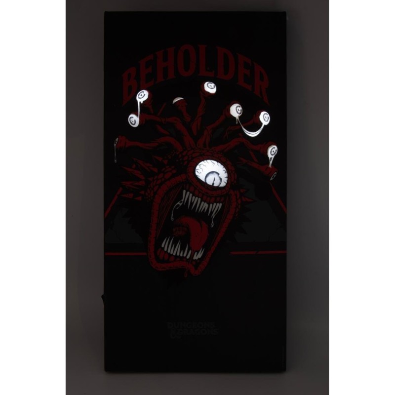 DUNGEONS & DRAGONS - Beholder - Canvas with 6 LED light 20X3X40cm 