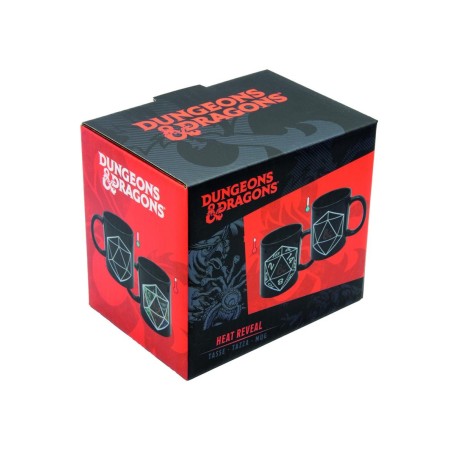 DONJONS & DRAGONS - Mug thermoréactif en céramique 320ml 