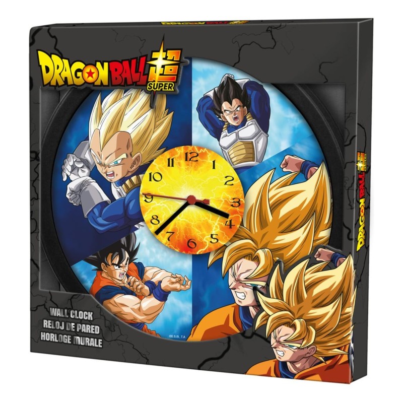 DRAGON BALL - Horloge Murale 25x25cm 