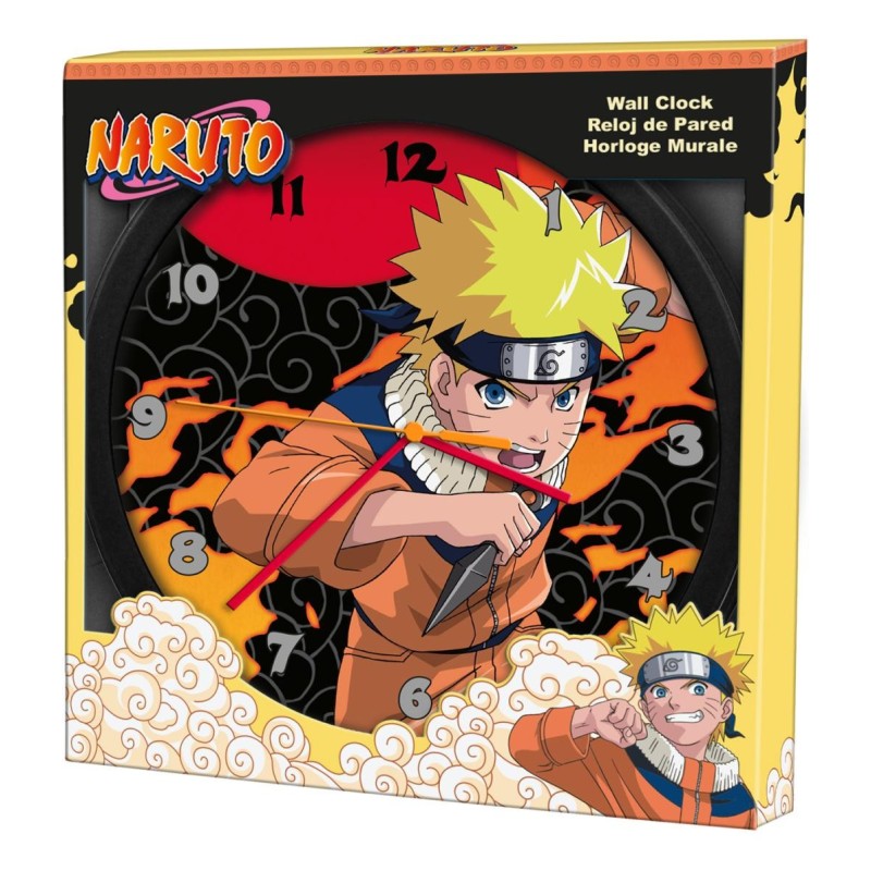 NARUTO - Horloge Murale 25x25cm 
