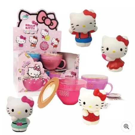 HELLO KITTY - Personnages - Display 8 Tasse à cappuccino 5cm 
