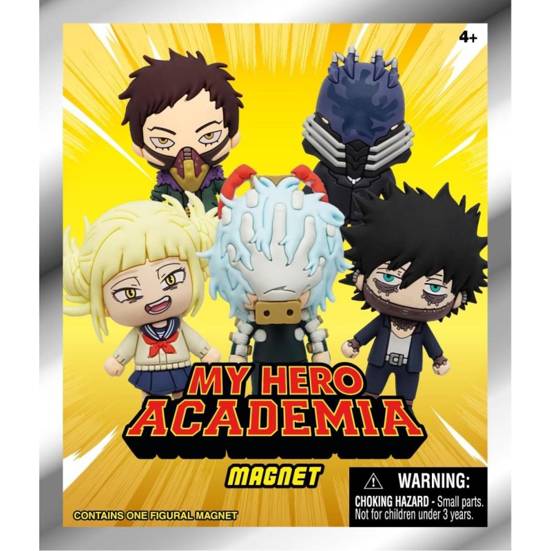 MHA - Serie 1 - 3D Foam Magnets in blind bags (Display 12 Pcs) 