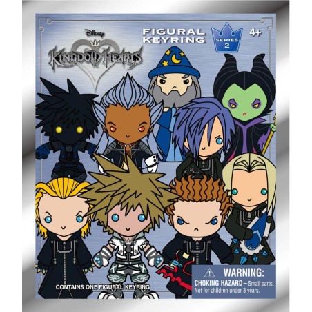 DISNEY KINGDOM HEARTS - Series 2 - 3D Foam Bag Clip (Display 24 Pcs) 