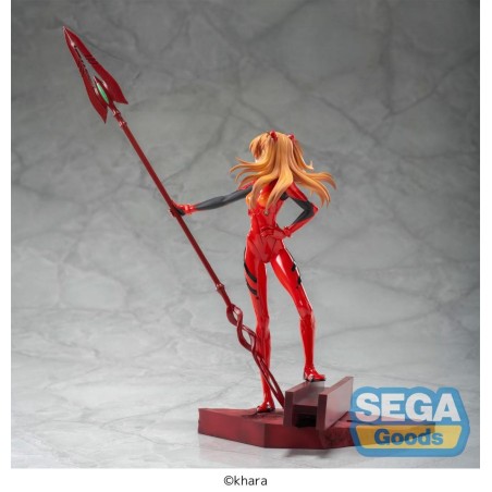 EVANGELION - Asuka X Spear of Cassius - Figurine Luminasta 20cm 