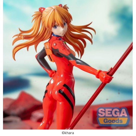 EVANGELION - Asuka X Spear of Cassius - Figurine Luminasta 20cm 