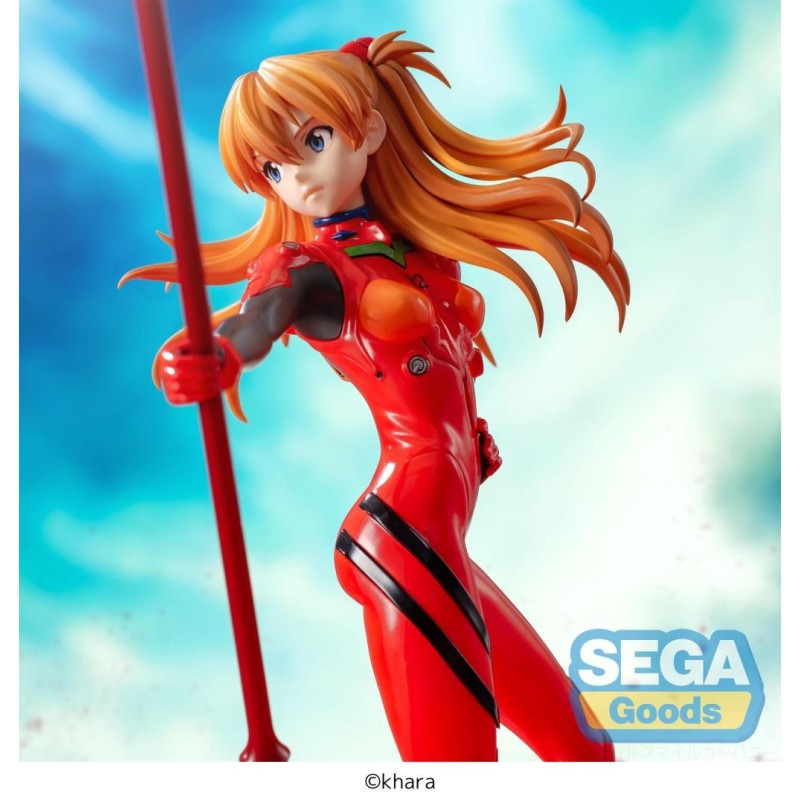 EVANGELION - Asuka X Spear of Cassius - Figurine Luminasta 20cm 
