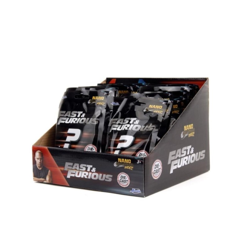 FAST & FURIOUS -Display Figurines Nano Mystery 12 Assortiments - 24pc 