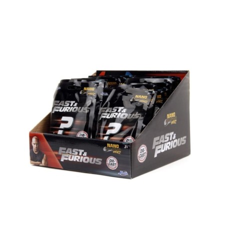 FAST & FURIOUS -Display Figurines Nano Mystery 12 Assortiments - 24pc 