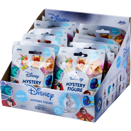 DISNEY PIXAR - Display Figurines Nano Mystery - 12 Assortiments - 24pc 