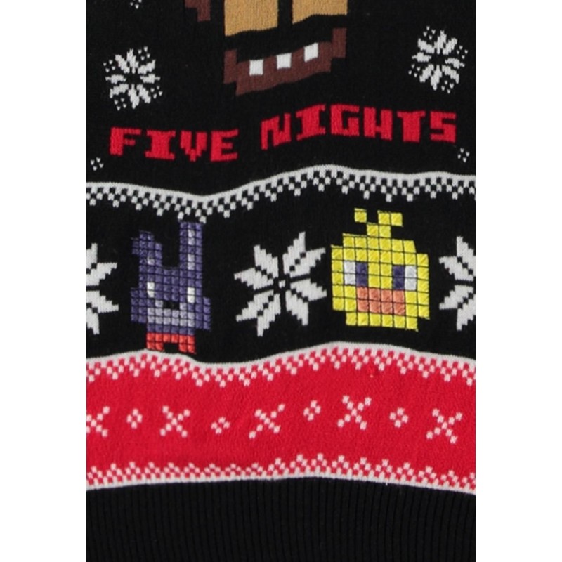 FIVE NIGHTS AT FREEDY'S - Happy Holidays - Pull de Noël (XS) 