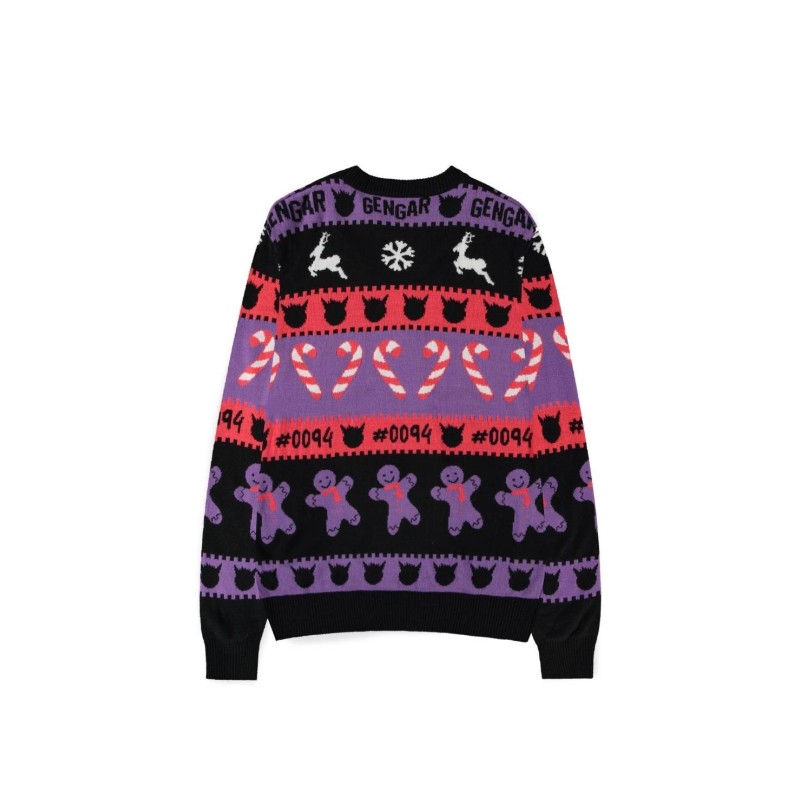 POKEMON - Ectoplasme - Pull de Noël (XL) 