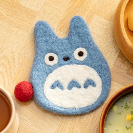 MY NEIGHBOR TOTORO - Blue Totoro - Handmade Coasters 12.5x10x0.8cm 