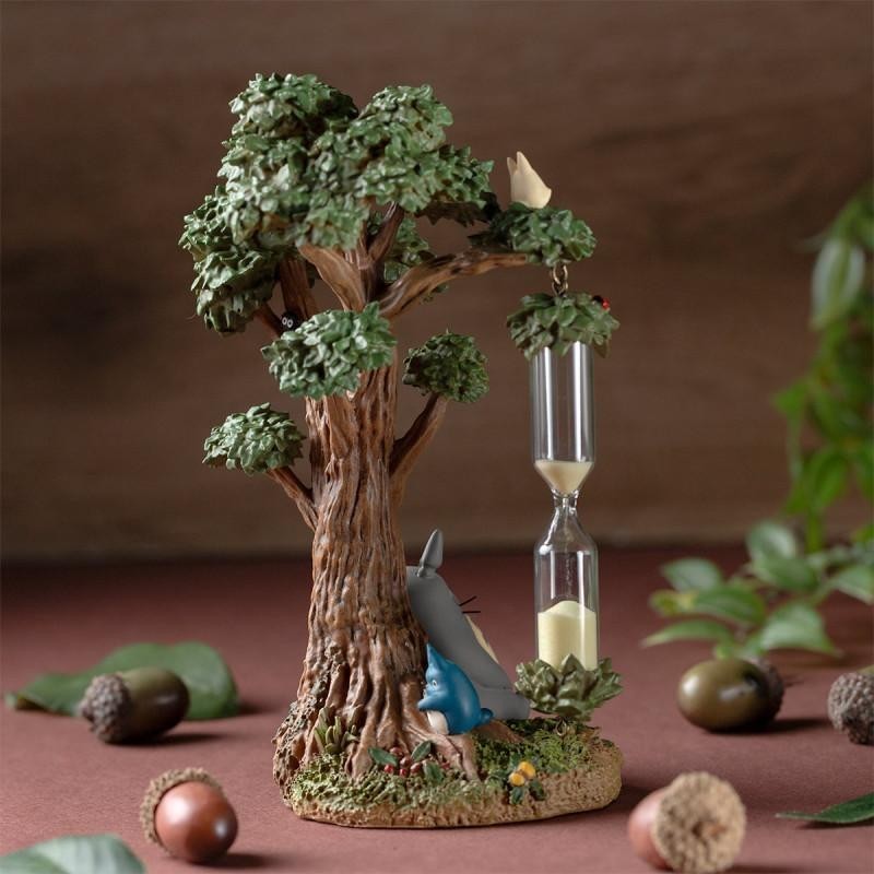 MON VOISIN TOTORO - Camphrier & Totoro - Diorama Sablier 16cm 