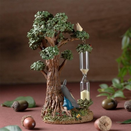 MON VOISIN TOTORO - Camphrier & Totoro - Diorama Sablier 16cm 