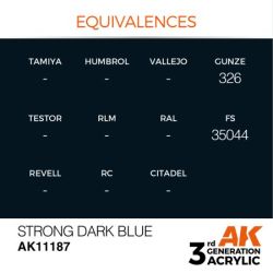 Strong Dark Blue 17ml 2