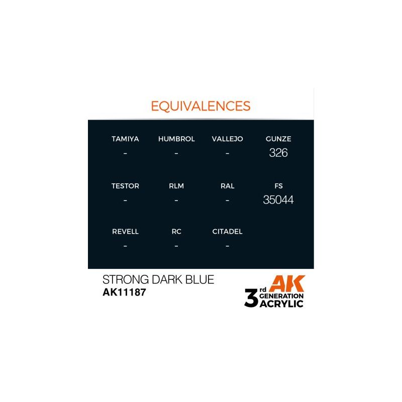 Strong Dark Blue 17ml