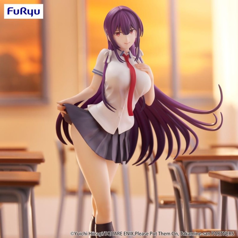 PLEASE PUT THEM ON TAKAMINE-SAN - Takane - Statuette Trio-Try-It 19cm 