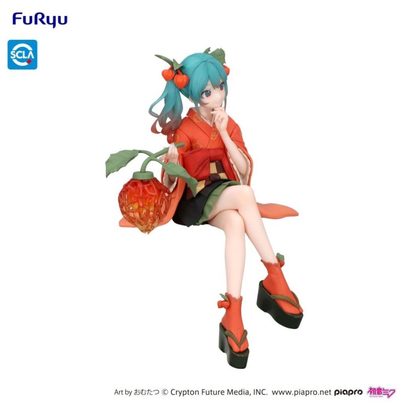 HATSUNE MIKU - Flower Fairy Winter - Statuette Noodle Stopper 15cm 