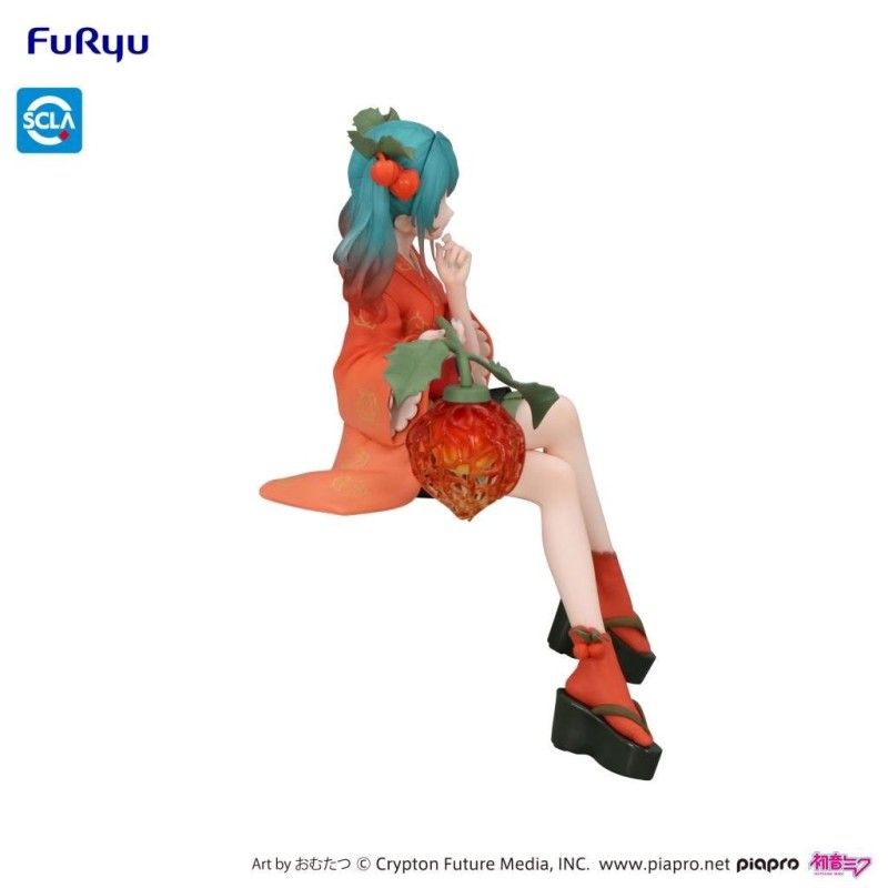 HATSUNE MIKU - Flower Fairy Winter - Statuette Noodle Stopper 15cm 