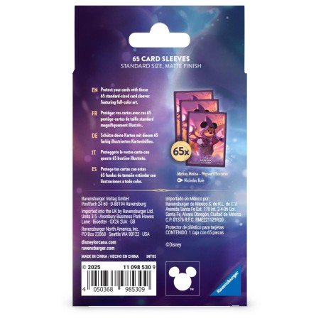 DISNEY - Lorcana - Protège-cartes - Mickey Mouse - Chapitre 8 