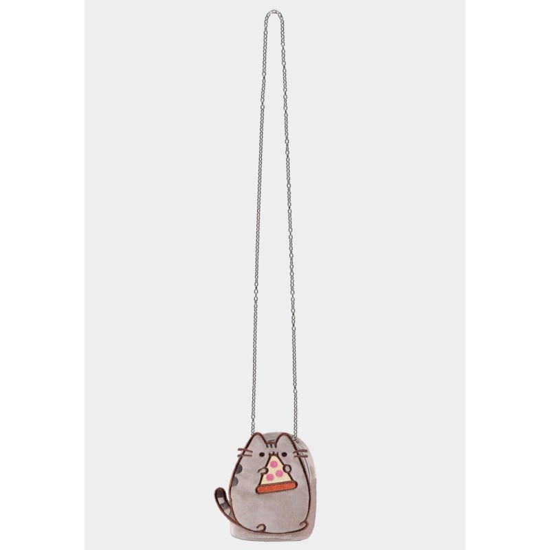 PUSHEEN - Pizza - Micro Sac Peluche '6.5x10.5x13cm' 