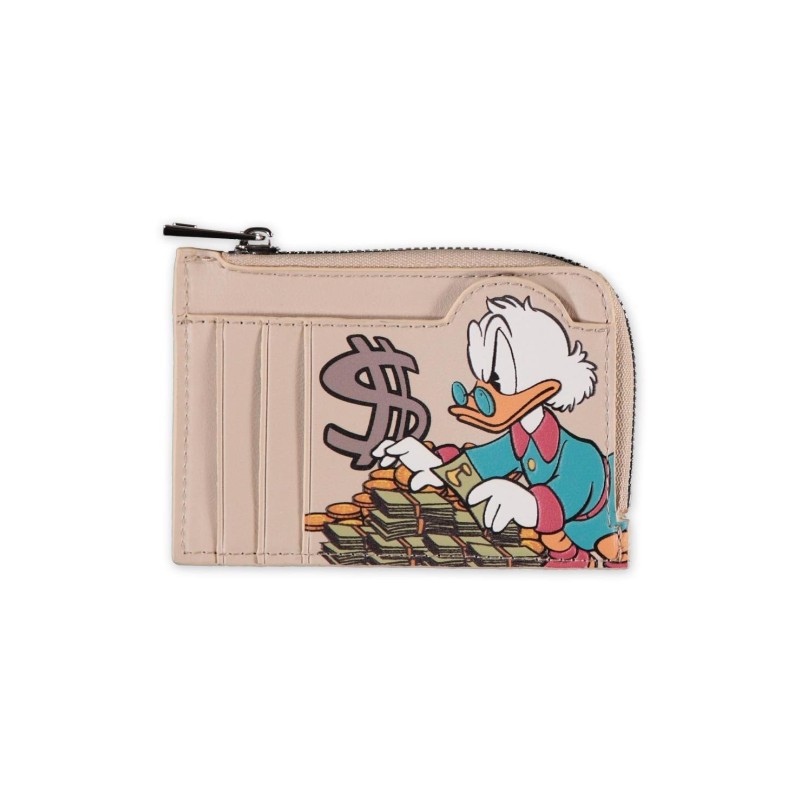 DISNEY - Oncle Picsou - Porte-Cartes Beige 