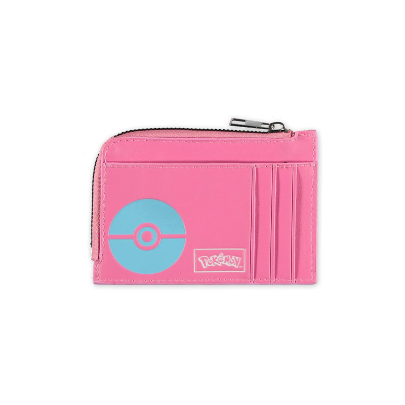 POKEMON - Evoli - Porte-Cartes Rose 