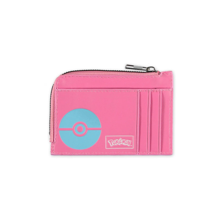 POKEMON - Evoli - Porte-Cartes Rose 